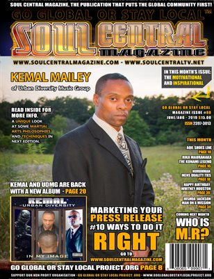 Soul Central Magazine Edition #88 KEMAL MAILEY #CEO