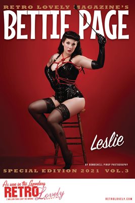 Bettie Page 2021 VOL.3 – Leslie Cover Poster