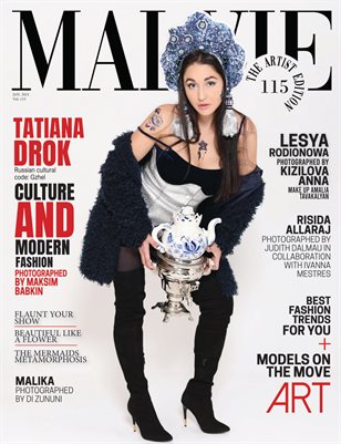 MALVIE Magazine The Artist Edition Vol 115 January 2021 