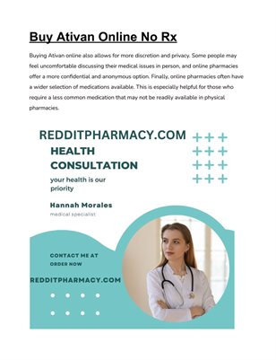 How to get ativan online