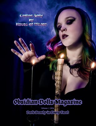 Obsidian Dolls Magazine: 2026 Volume 2 Cotton Katy Cover