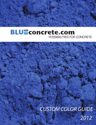 Blueconcrete Color Guide 2012