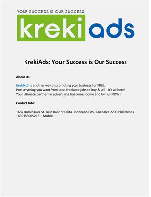 KrekiAds: Your Success is Our Success