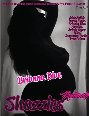 Shazzles Maternity Issue #118 Cover Model Brianna Blue