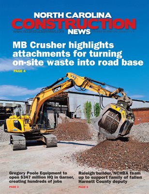 North Carolina Construction News (Nov/Dec 2025)