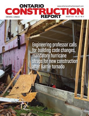 Ontario Construction Report (August 2021)