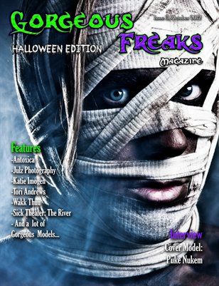 Issue 11 "Halloween Edition" MALE COVER