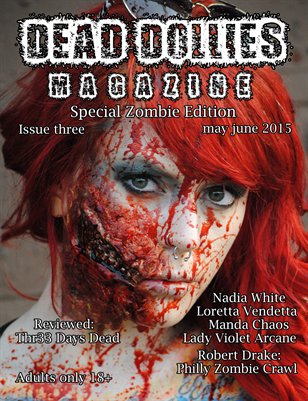 Dead Dollies Magazine Issue 3 Zombie Edition