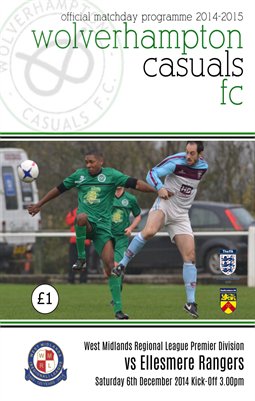 Wolverhampton Casuals v Ellesmere Rangers 6/12/14