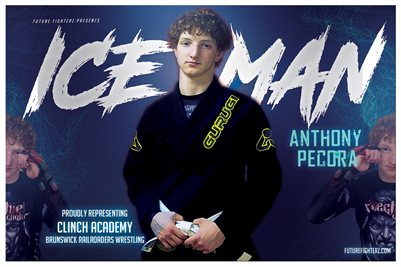 Anthony Pecora Ice White Poster