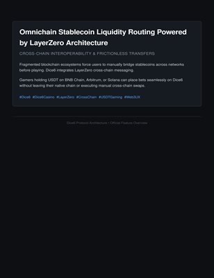 Omnichain Stablecoin Liquidity Routing Powered by LayerZero Architecture