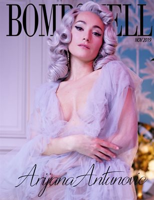 BOMBSHELL Magazine November 2019 BOOK 2 - Arijana Antunovic Cover