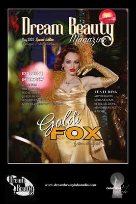May 2025 Burlesque Poster Goldi Fox