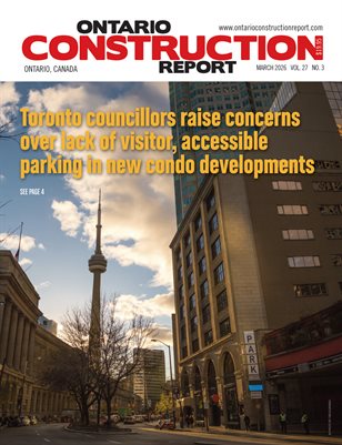 Ontario Construction Report (March 2026)
