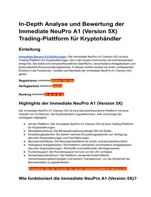  Immediate Neupro 9.0 Seriös||Ina Müller Immediate Neupro 7.0||Katrin Eigendorf Immediate Neupro 9.0