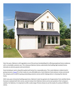 Oakmere Home Advisors Full service pledge