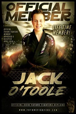 Jack O'toole Gold Diploma Poster
