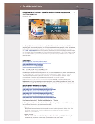 Purisaki Berberine Pflaster – Innovative Unterstützung für Stoffwechsel & Gewichtsmanagement