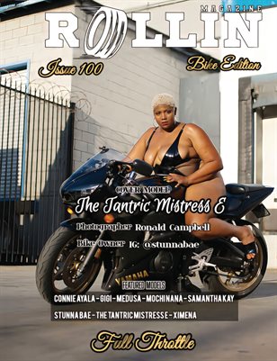 Rollin Magazine Issue 100 Cover Model The Tantric Mistress E 