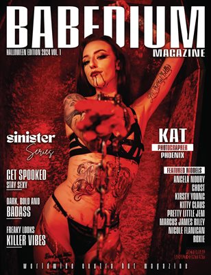 KAT - BABEDIUM MAGAZINE | HALLOWEEN EDITION VOLUME ONE