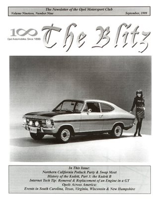 The Blitz, September 1999