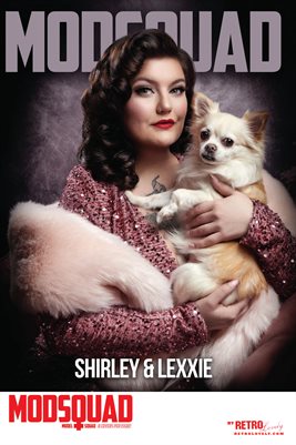 MODSQUAD No.2 – Shirley & Lexxie Cover Poster