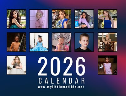 Kids Model Calendar 2026