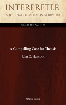 A Compelling Case for Theosis