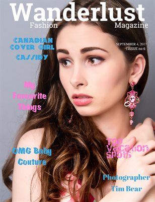 Wanderlust Fashion Magazine, Issue #6, Sept 2017
