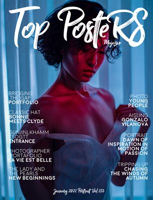  TOP POSTERS MAGAZINE - JANUARY PORTRAIT (Vol 153)