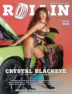 Rollin Magazine - Issue 64 (Cover Model Crystal Blackeye)