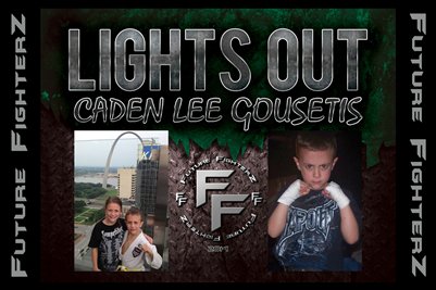 LIGHTS OUT Caden Lee Gousetis Poster