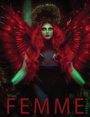 Femme Rebelle Magazine September 2024 - Grimmnoire Cover