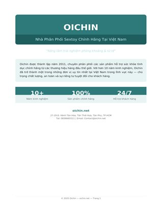 Giới thiệu về Oichin