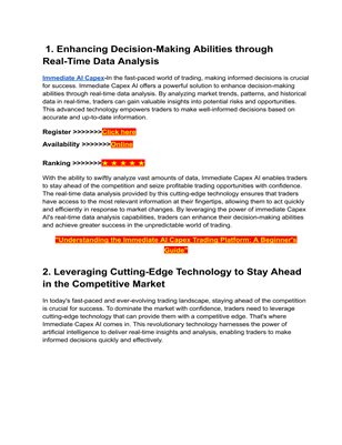 Immediate Capex AI Review-[{WE HAVE SOMETHING SPECIAL FOR YOU }]-Immediate Capex AI LOgin