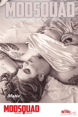 2024, Retro Lovely’s Modsquad VOL-40 Marie Cover Poster