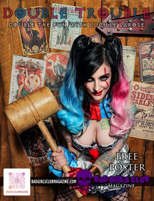 Lucille LaRose - Busty Babe Doubles the Fun Cosplaying as Sexy Pennywise the Clown and Harley Quinn at the Same Time