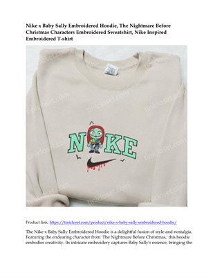  Nike x Baby Sally Embroidered Hoodie