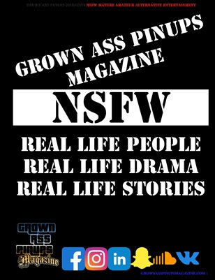 Grown Ass Pinups Magazine February 2024 Edition