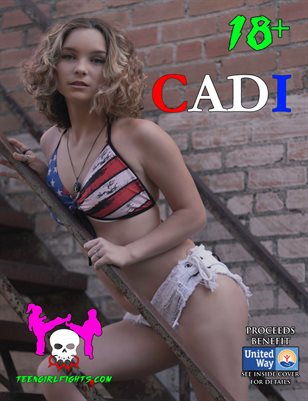 Cadi - Sexy Busty Nearly Explicit Nude Naked Barely Legal Teen Blonde Babe Celebrates America's 250 with You