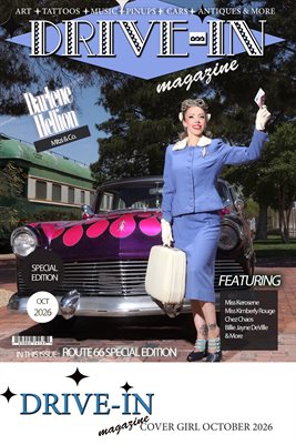 Darlene Hellion POSTER by Mitzi & Co. OCT 25 ROUTE 66 special edition