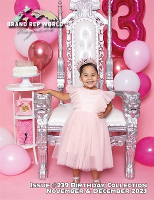 Brand Rep World Magazine Issue #239 Birthday Collection - November & December 2023 Edition