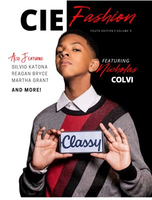 CIE Fashion Magazine Youth Edition Volume 9 Featuring Nicholas Colvi