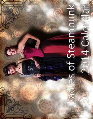 Twisted Angels Invade Steampunk 2016 Calendar