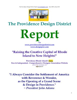 "Design" In the Creative Capital Of New England - Providence RI 