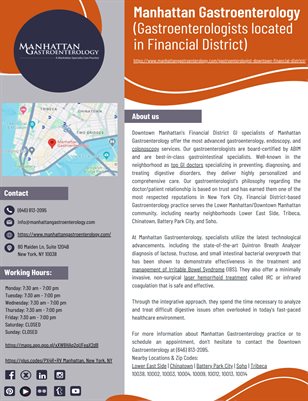 Manhattan Gastroenterology (Downtown/Financial District)
