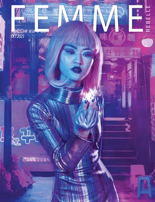 Femme Rebelle Magazine October 2025 - REGULAR ISSUE - Roanna Zoe Cover