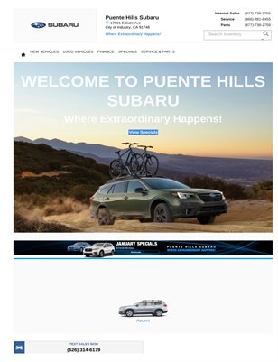 Subaru Forester in los angeles