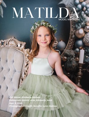 Matilda Model Magazine Weekly Issue Dec Kimberly Nielson 2025 2nd cover