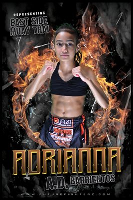 Adrianna Barrientos Fire Ring Poster #2
